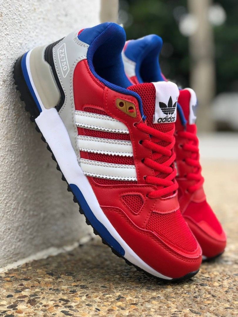 Adidas zx 750 navy red white hotsell