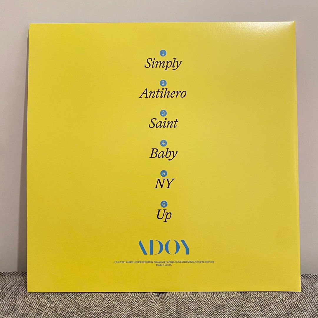 Adoy / Limited Edition Colored Vinyl, 興趣及遊戲, 音樂、樂器& 配件