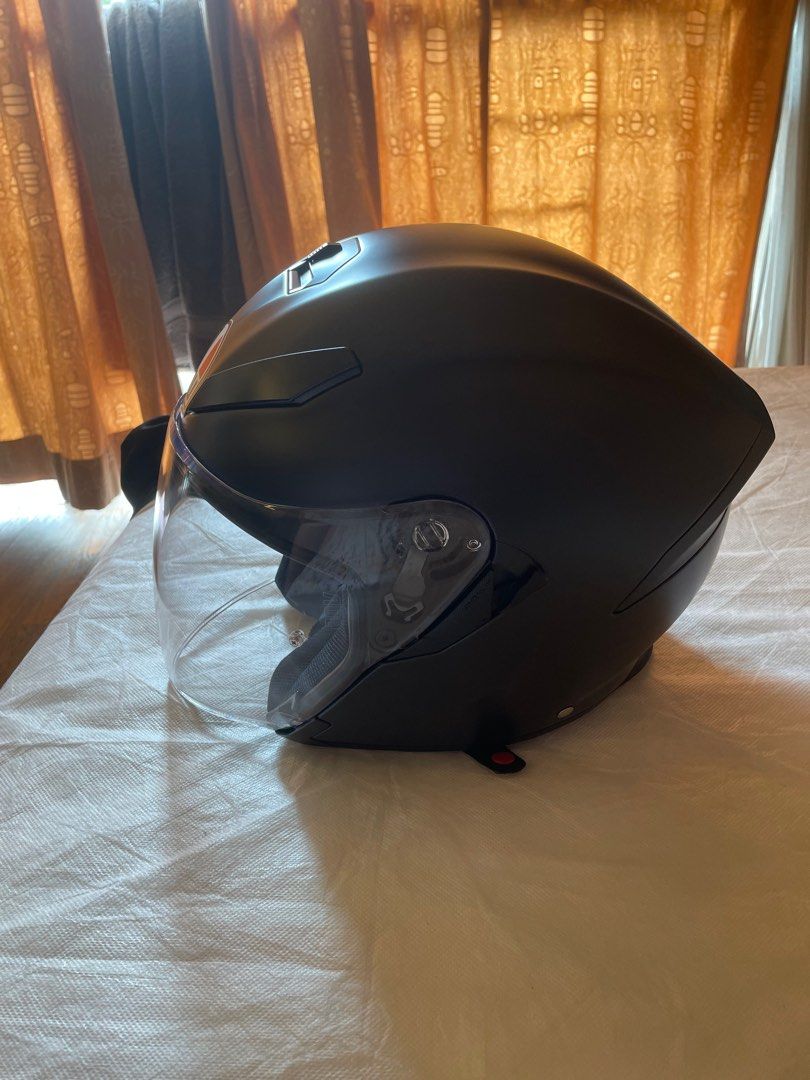 AGV K5 JET SOLID HELMET (ASIAN FIT) , Motorcycles, Motorcycle