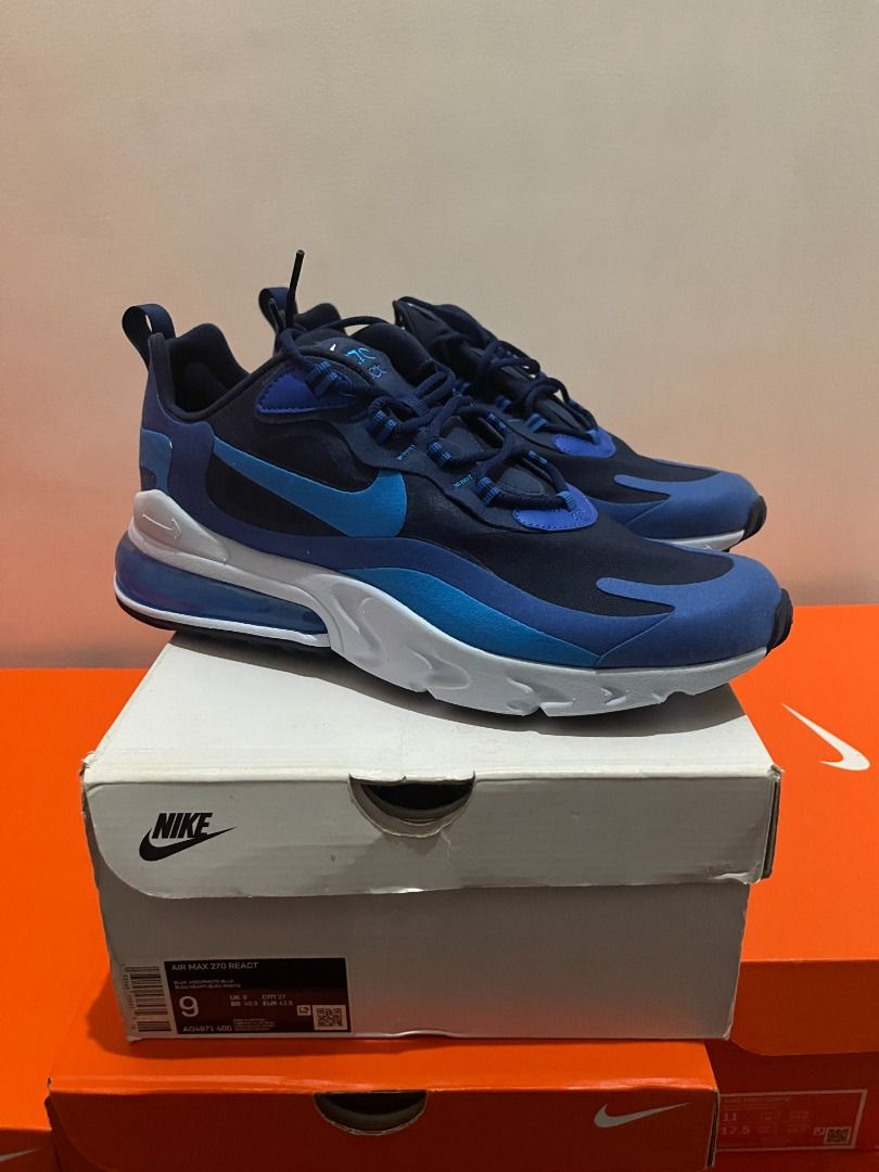 Nike Air Max 270 React Blue Void/Photo Blue - AO4971-400