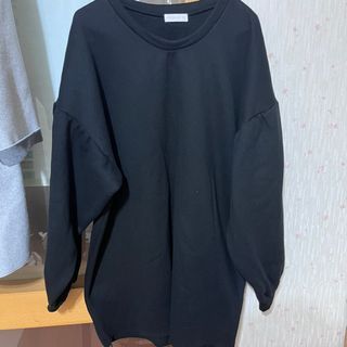 Air Space附腰帶衛衣洋裝