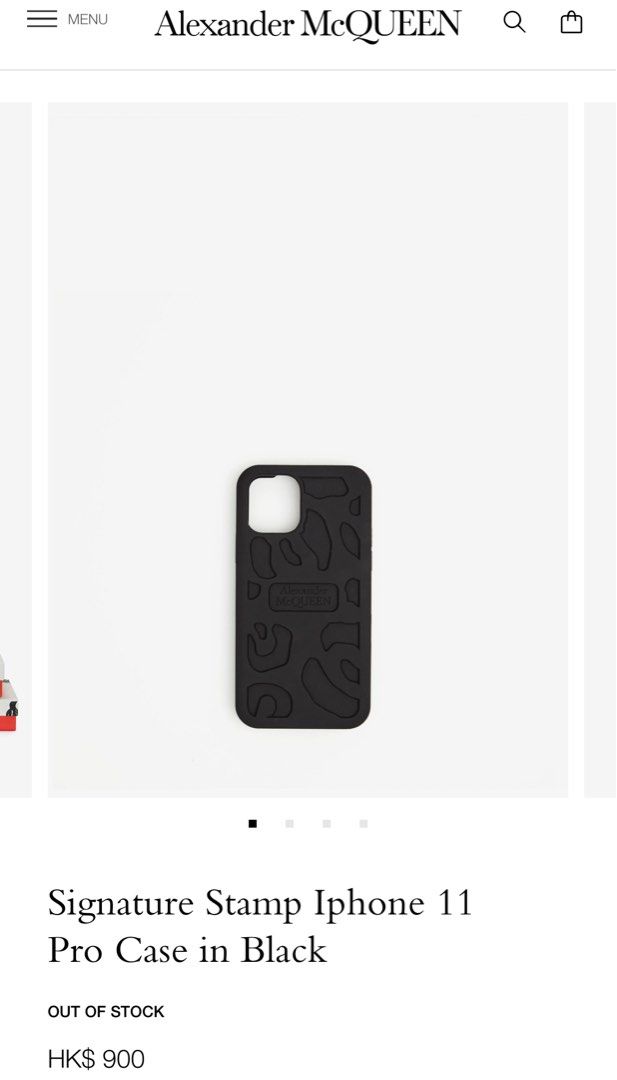 Alexander McQueen Iphone case 11 pro mcq