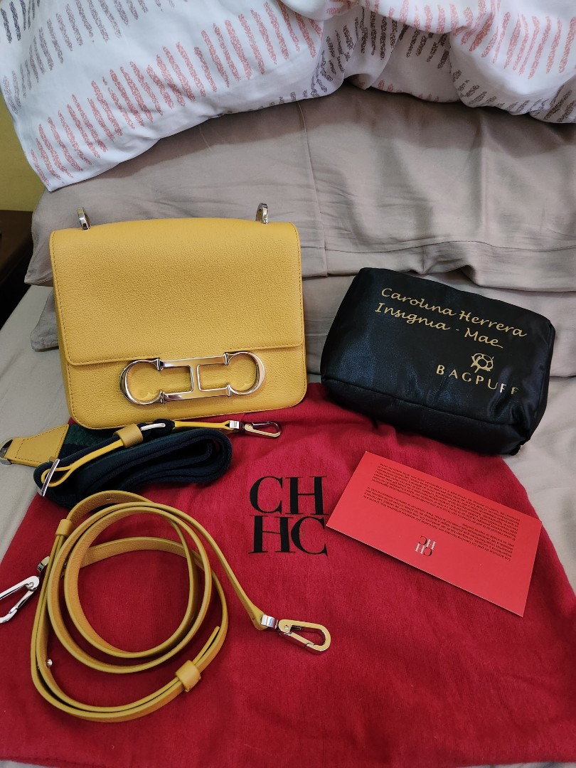 carolina herrera insignia bag, Luxury, Bags & Wallets on Carousell