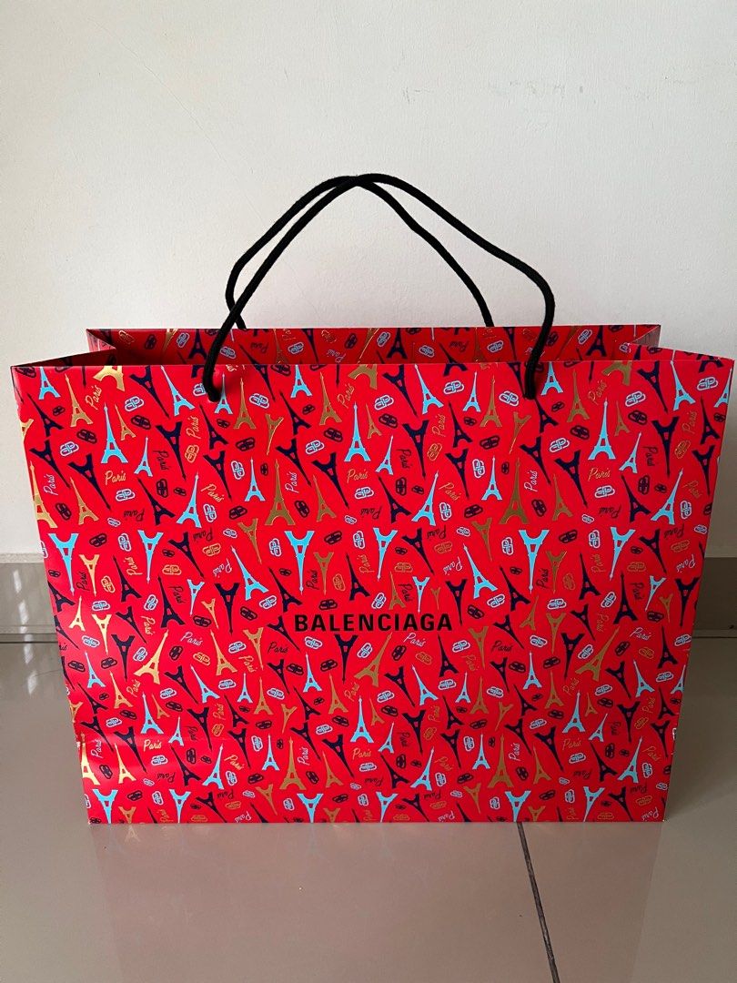 Paper bag balenciaga top