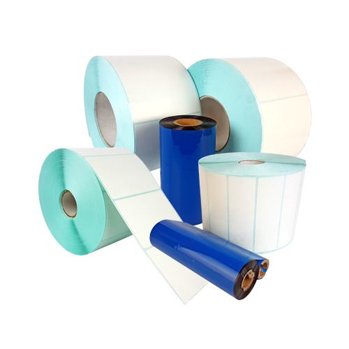 Barcode Sticker Labels with Ribbon for Godex Barcode Printers ...