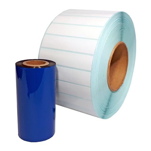 Barcode Sticker Labels with Ribbon for Godex Barcode Printers ...