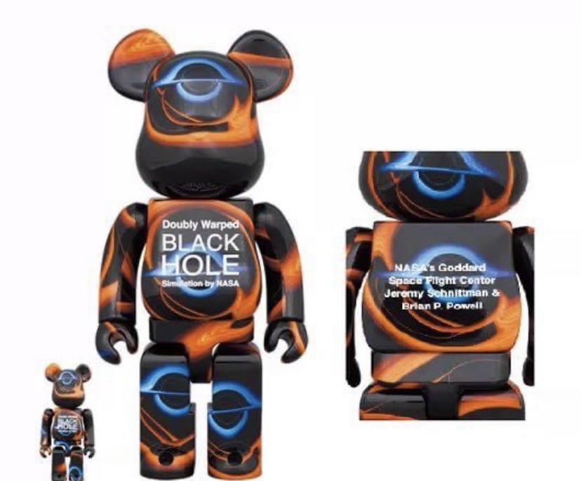 BE@RBRICK Doubly BLACK HOLE 100％ & 400％ | vrealitybolivia.com