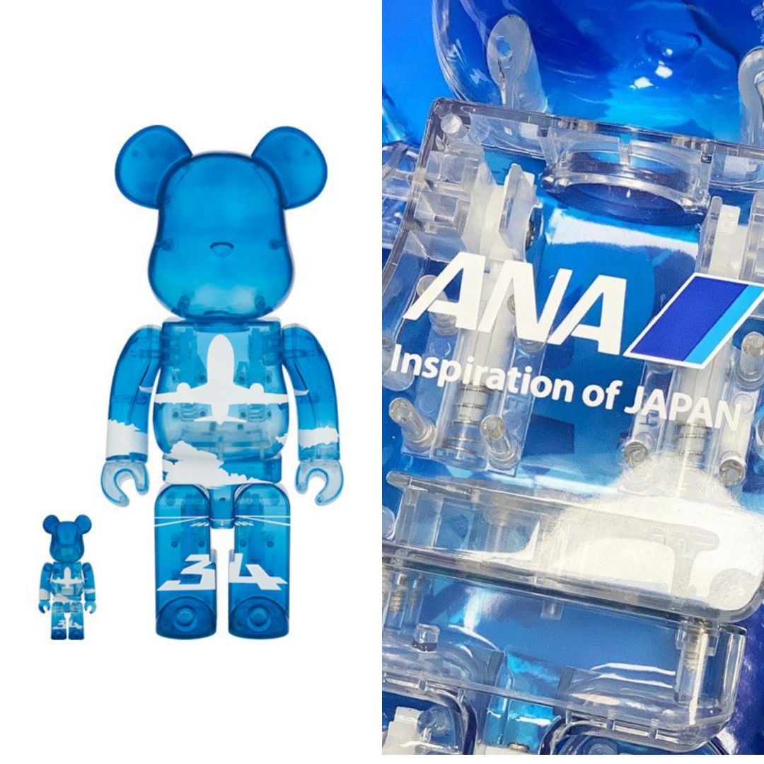 Bearbrick ANA Blue Sky 400%+100%