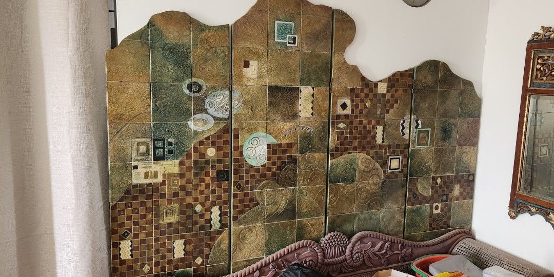 Screen Laquer Limited Edition Laquer Wall Screen, Furniture & Home Living, Home Decor ...