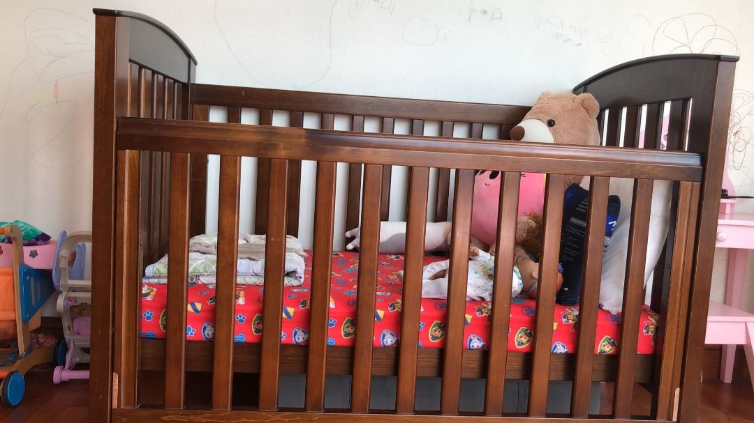 Boori Classic Cot Bed with Drop Side Australian Babies Kids