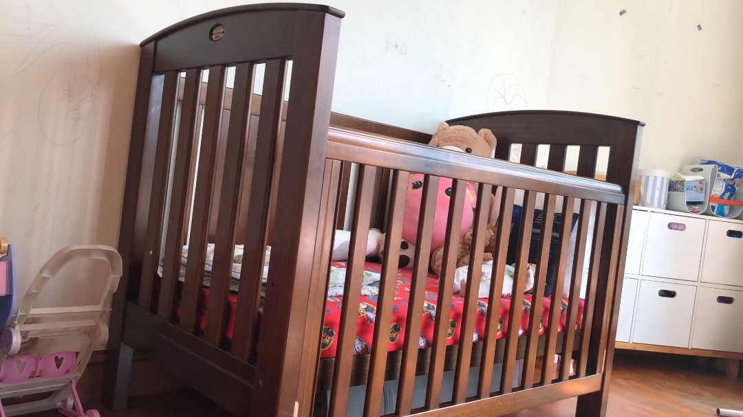 Boori Classic Cot Bed with Drop Side (Australian), Babies & Kids, Baby