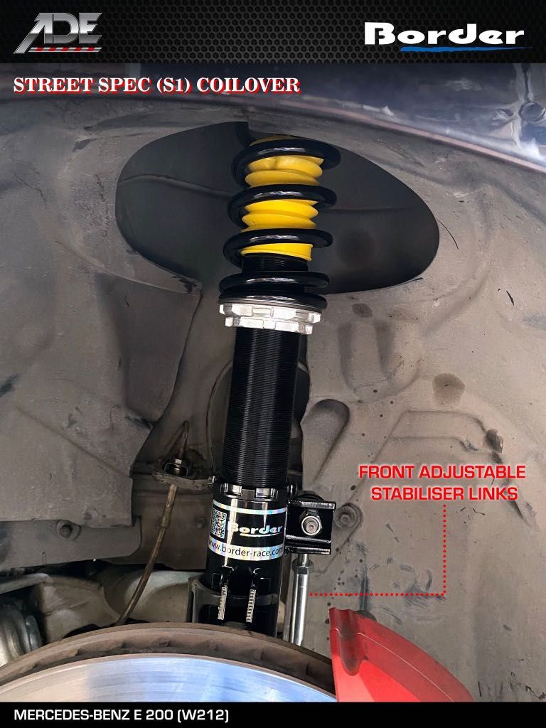 DWD Street comfort Pro Coilovers for Mercedes-Benz B-CLASS W246 06. 12 - main image 1
