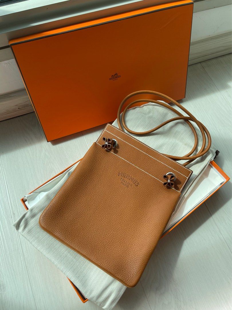 Hermes aline discount leather bag