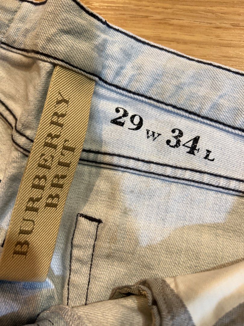 Burberry mens skinny jeans store