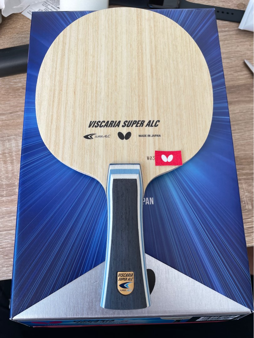 Butterfly Viscaria Super ALC FL BRAND NEW TABLE TENNIS RACKET, Sports