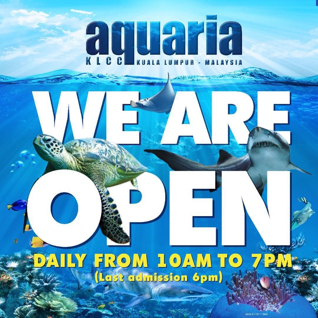 Aquaria KLCC Ticket (Mykad Holders QR CODE Direct Scan Entry