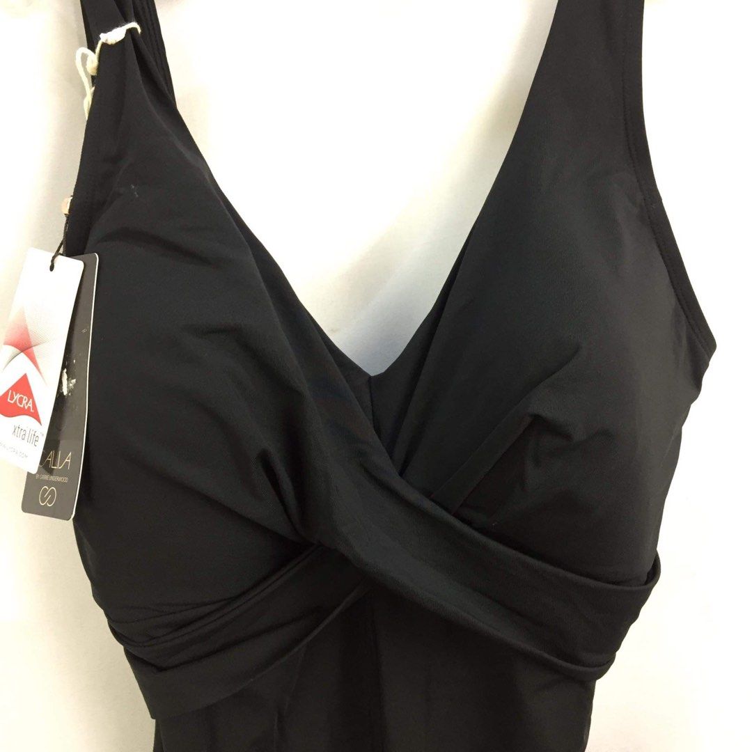 CALIA by Carrie Underwood Women's One Piece Swimsuit Twist Front (Pure