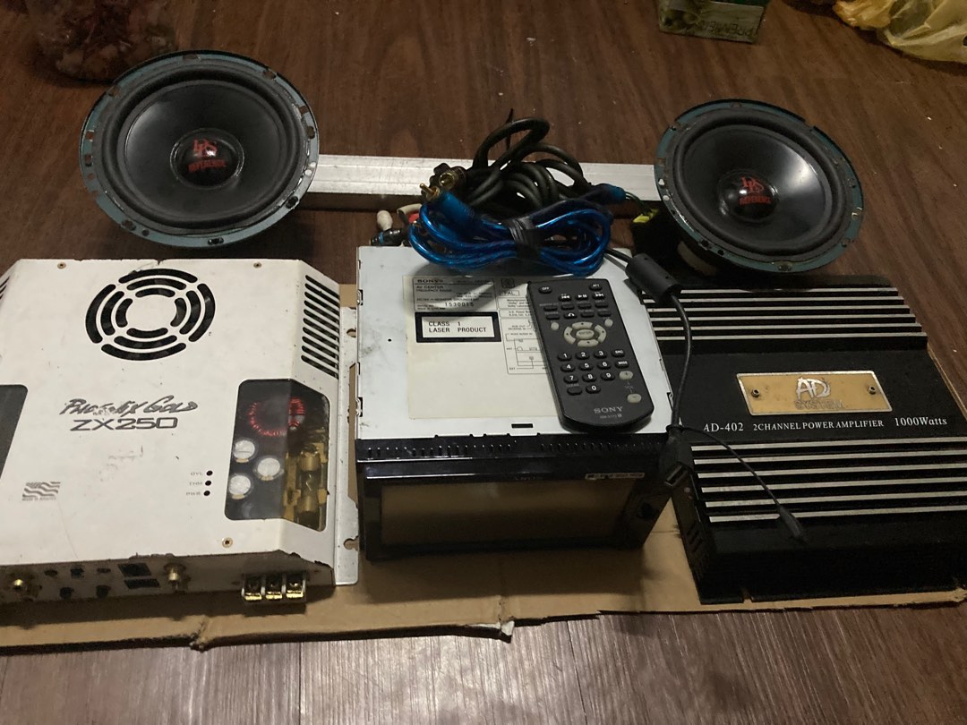 Car audio system sets, Audio, Soundbars, Speakers & Amplifiers on Carousell