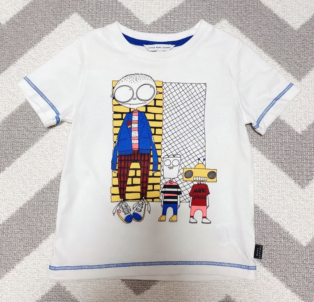 Caramel Little Marc Jacobs Adidas T shirt