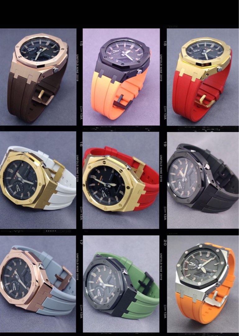 Casio ga2100 ga2110 gab2100 ga-2100 Casioak mod watches, Men's Fashion ...