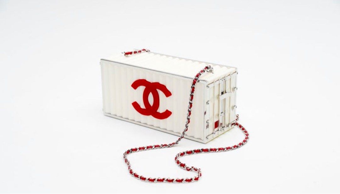 Chanel Runway Container Clutch Minaudiere