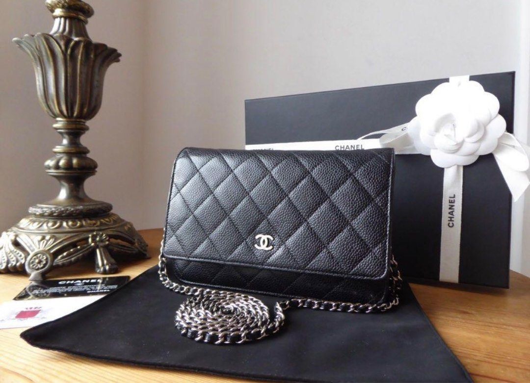 Chanel WOC Silver Hardware NEGOTIABLE, Luxury, Bags & Wallets on Carousell