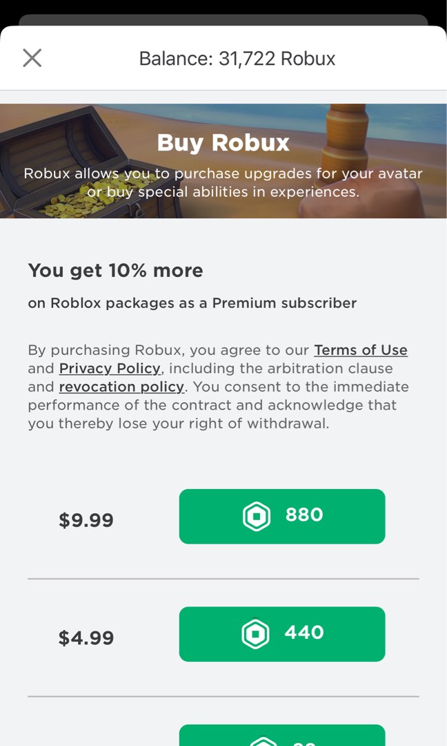 Buy Robux via Gamepass/Shirt Metho in ROBLOX Items - Offer #2319164600