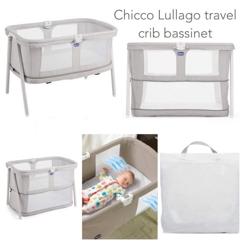 chicco lullago zip travel cot