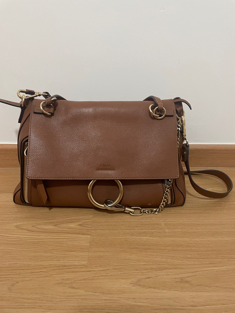 Chloe faye day bag Tan Women s Fashion Bags Wallets