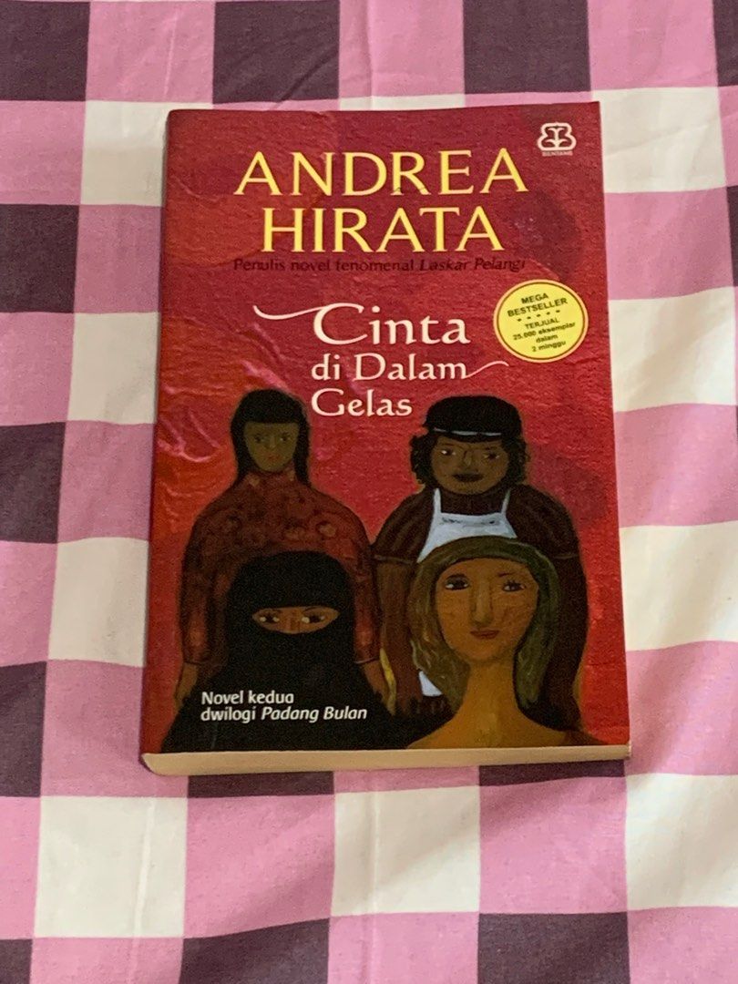Sold By Goshop Cinta Di Dalam Gelas Andrea Hirata Buku And Alat Tulis Buku Di Carousell 5769