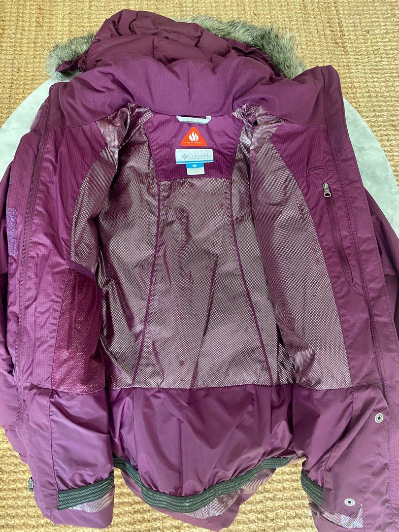 Columbia Omni Heat 550 Down Winter Jacket with Fur Hood