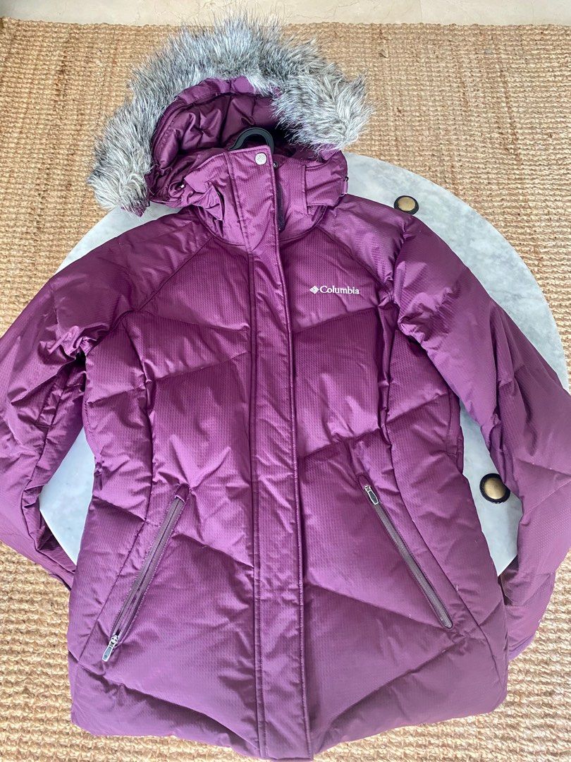 Columbia Omni Heat 550 Down Winter Jacket with Fur Hood