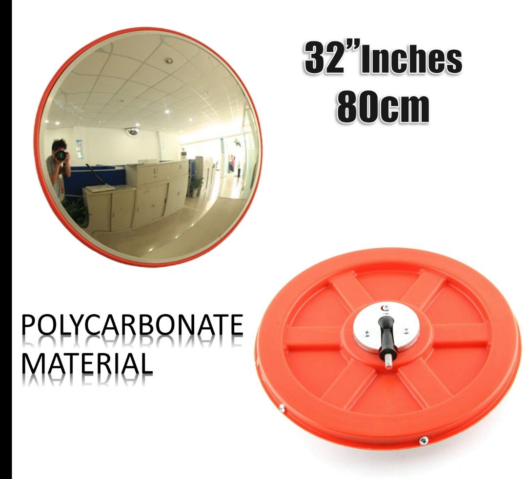 Convex Mirror Polycarbonate material, flexible Mirror, Blind Corner