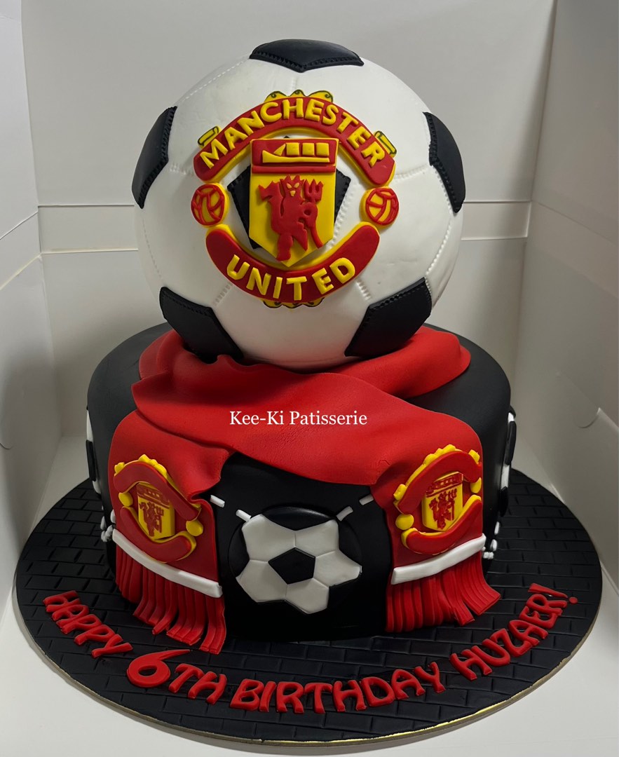 Manchester United Kids Birthday Cake No.K016 - Creative Cakes