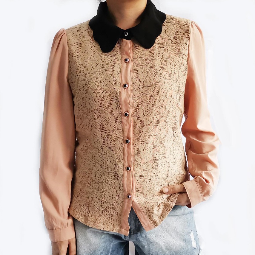 Pink formal top