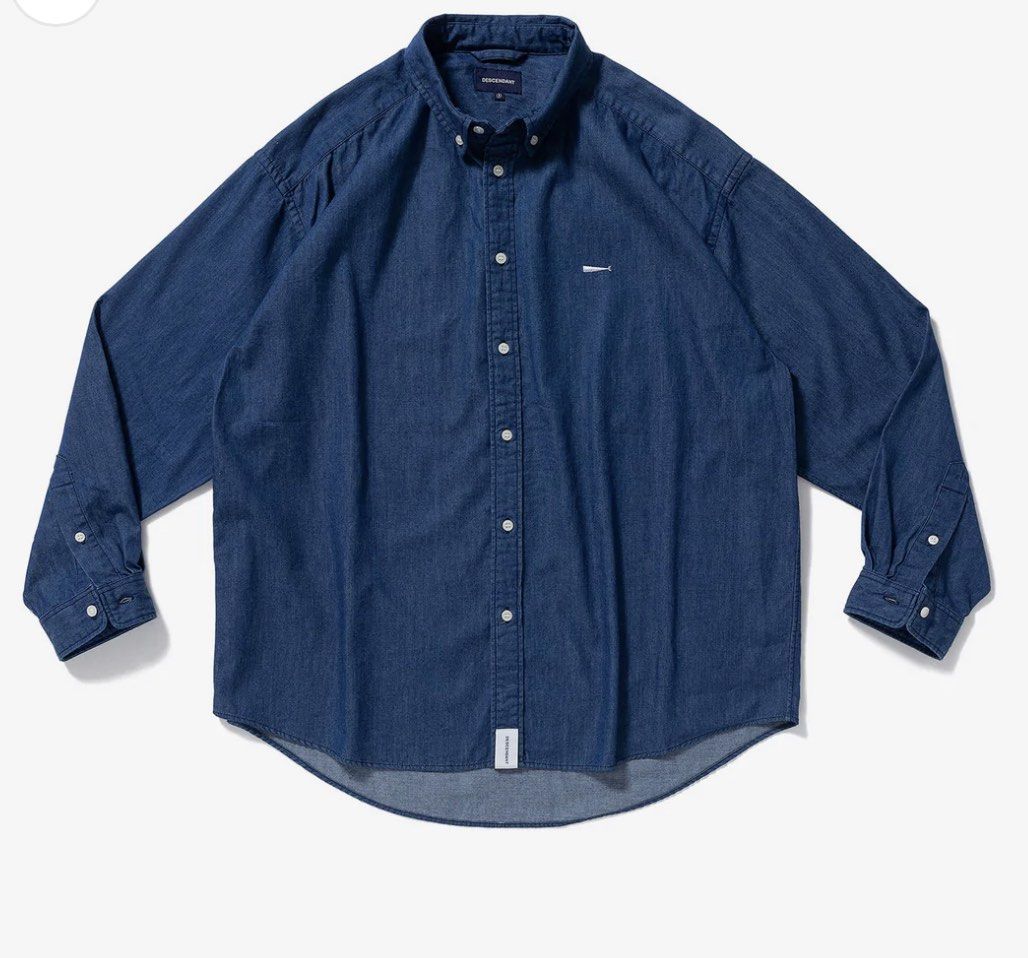 Descendant Kennedy's Denim LS Shirt Standard, 男裝, 上身及套裝