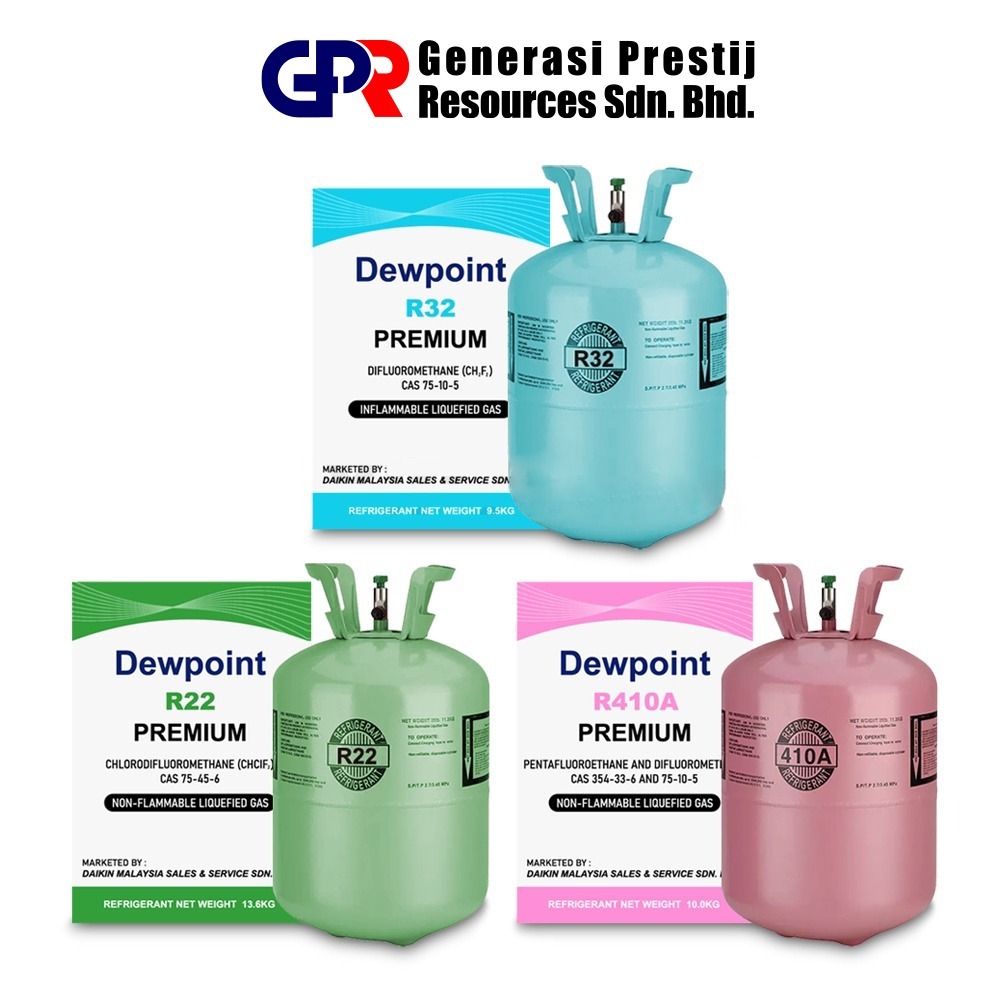 Dewpoint Refrigerant Gas R22 / R32 / R410a Gas Air Cond / Refrigeration