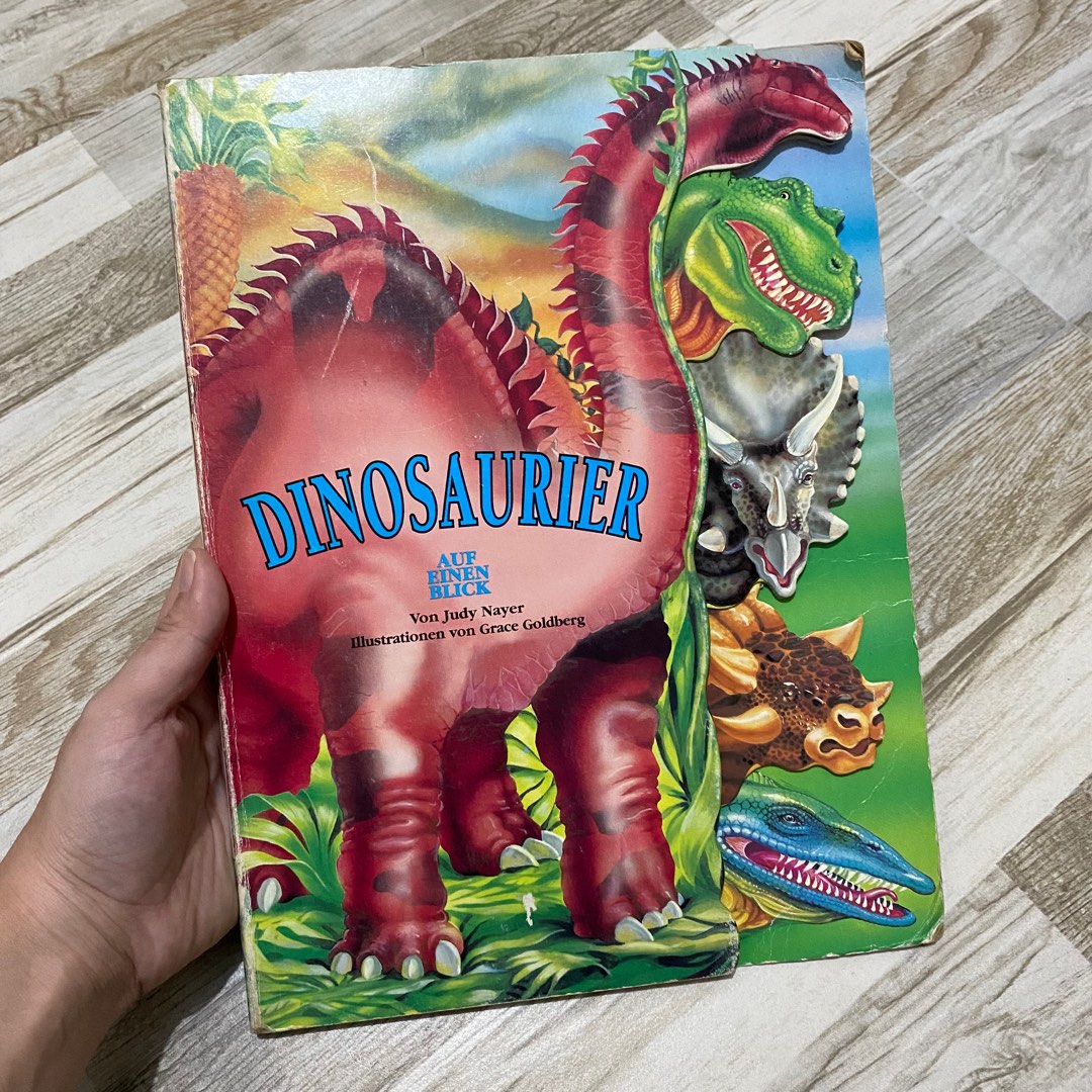 Dinosaur board book, Hobbies & Toys, Books & Magazines, Children's ...