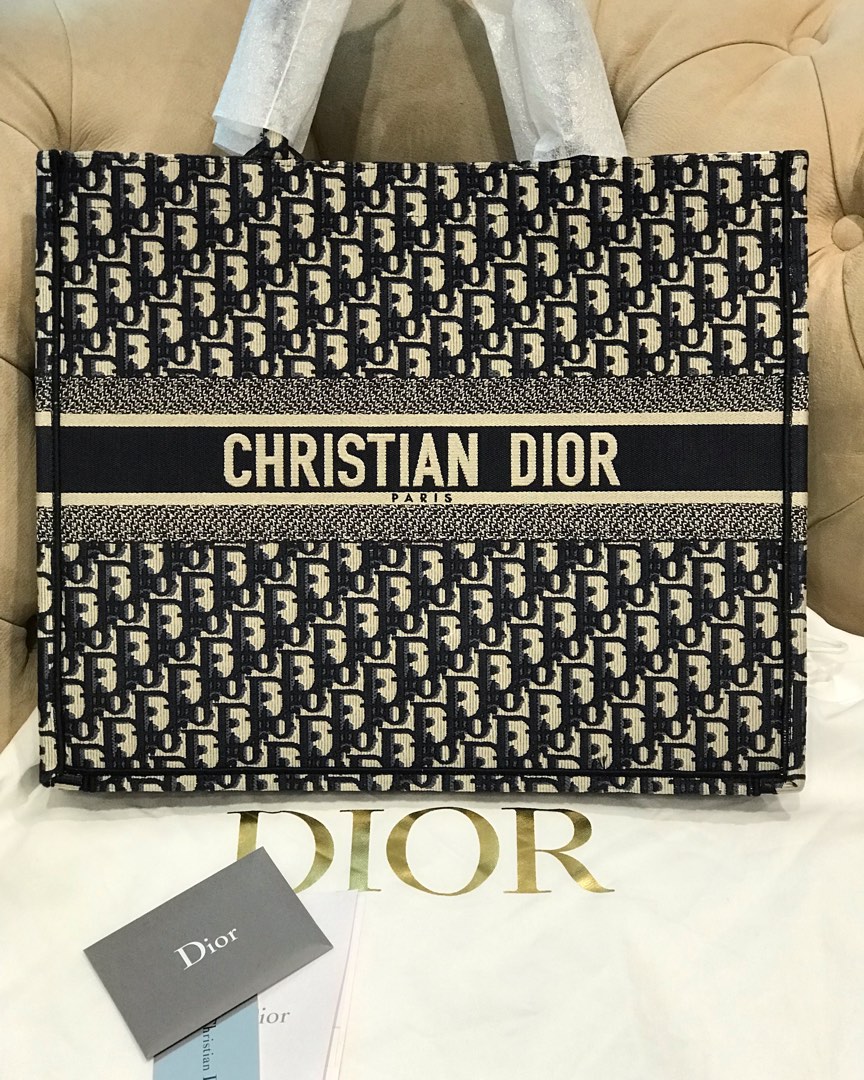 Dior Book Tote Large, Luxury, Bags & Wallets on Carousell