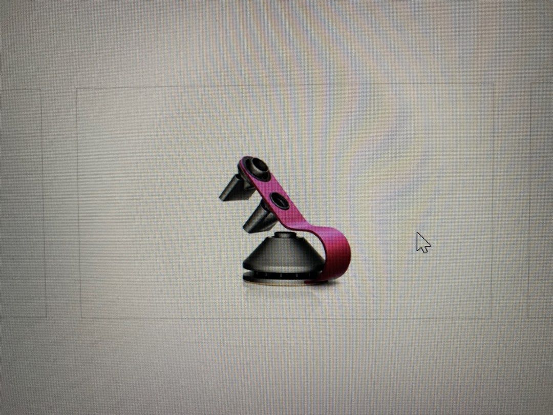 Dyson Supersonic Hair Dryer Stand (Fuchsia/Iron), Beauty & Personal