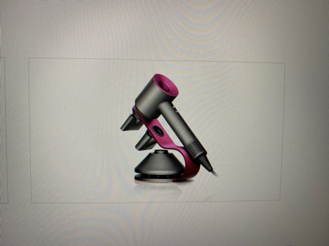 Dyson Supersonic Hair Dryer Stand (Fuchsia/Iron), Beauty & Personal