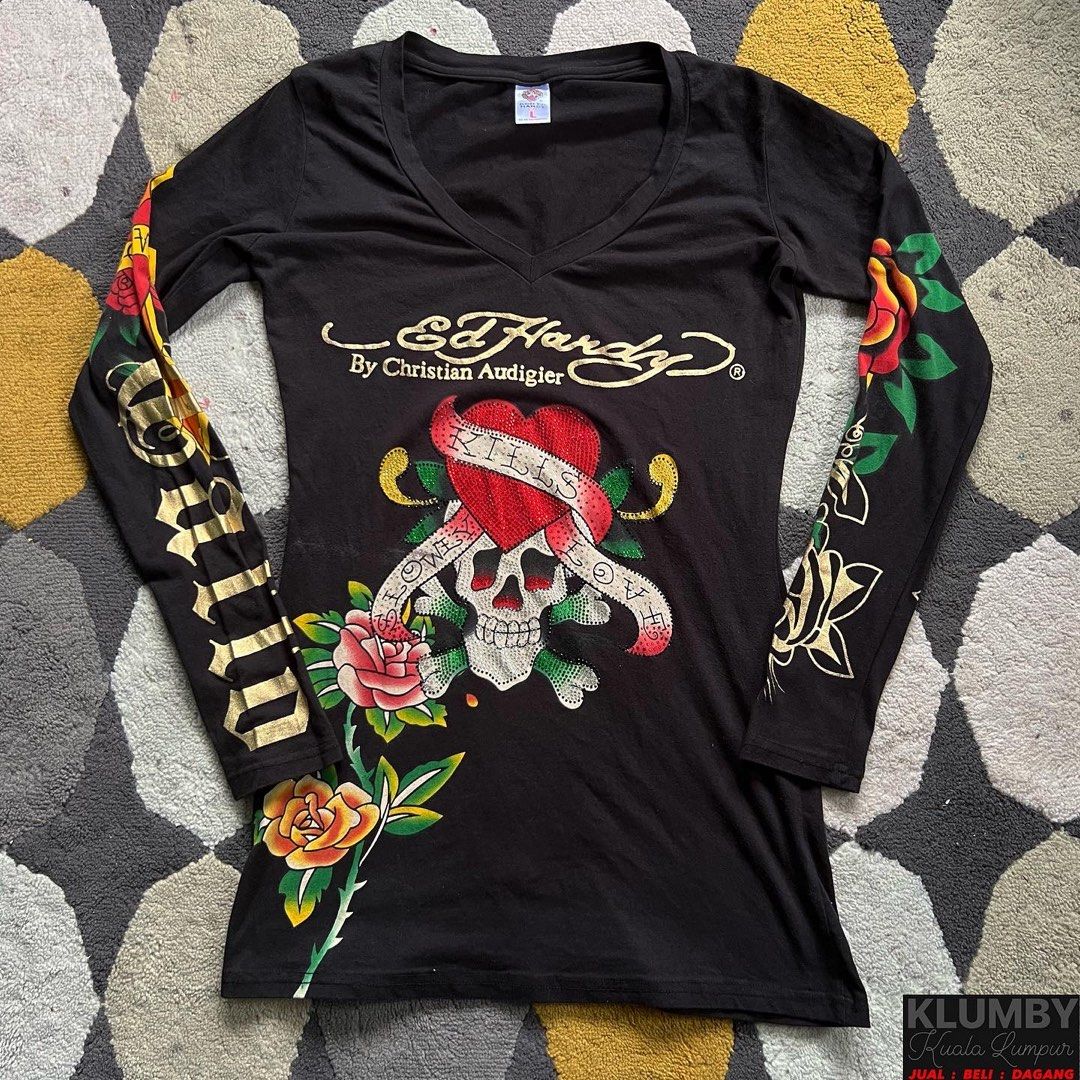 Ed hardy long sleeve shirt sale