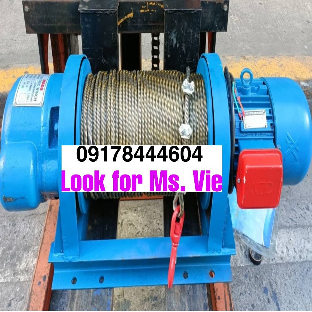 ELECTRIC WINCH 3 PHASE LONG, Commercial & Industrial, Construction ...