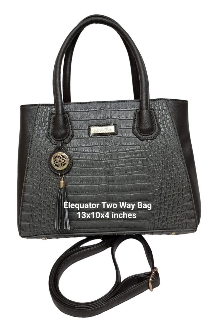 Elequator Two Way Bag Women s Fashion Bags Wallets Shoulder Bags on Carousell