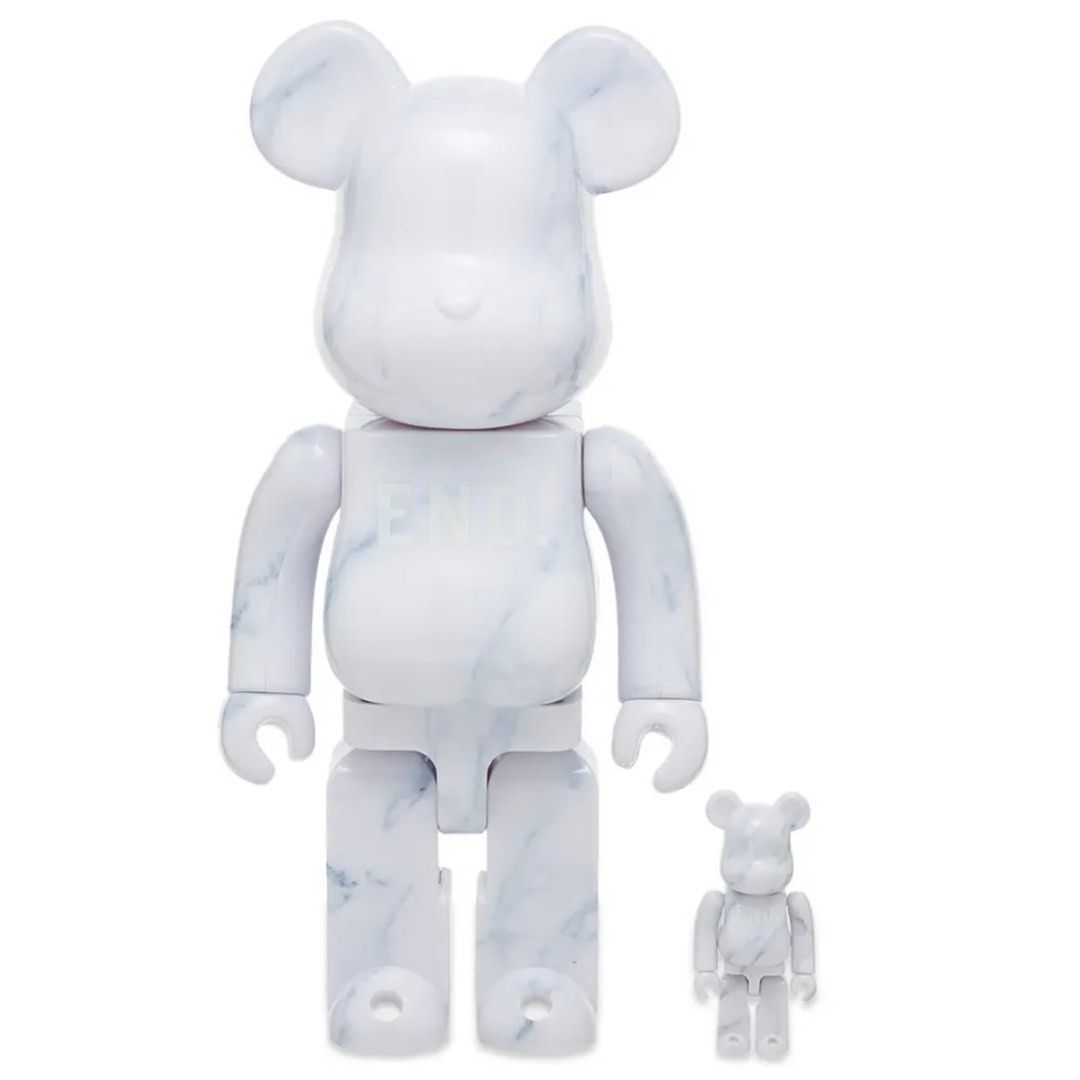 END. x MEDICOM TOY BE@RBRICK, 興趣及遊戲, 玩具& 遊戲類- Carousell