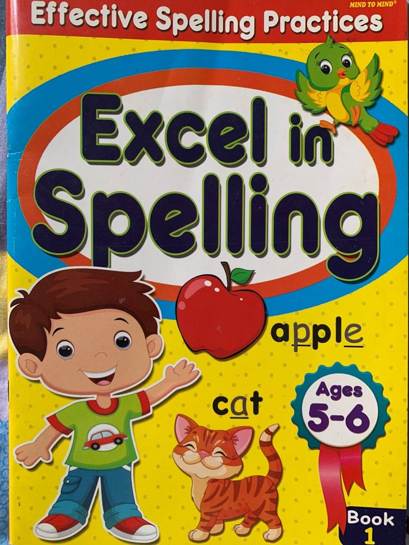 English Spelling Book (56 years), Hobbies & Toys, Books & Magazines