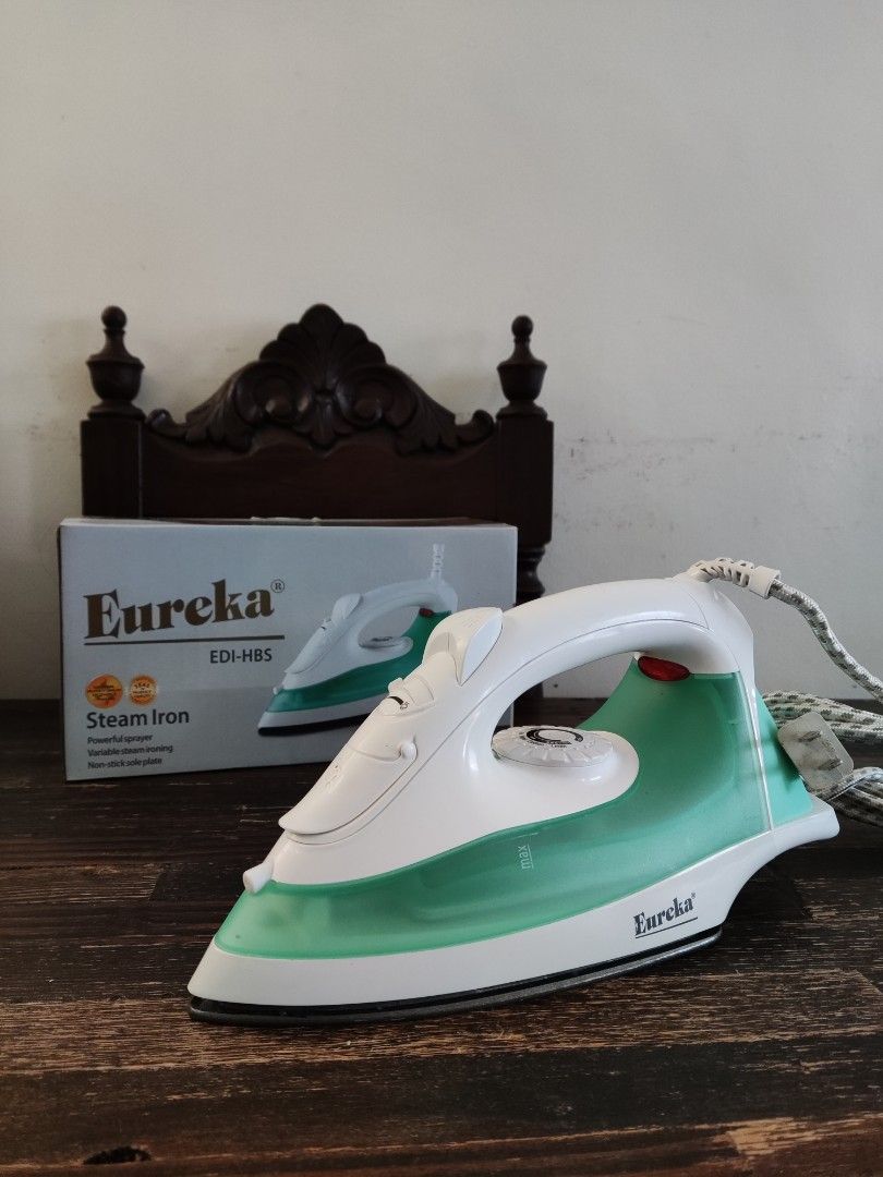 Eureka Steam Iron, TV & Home Appliances, Irons & Steamers on Carousell