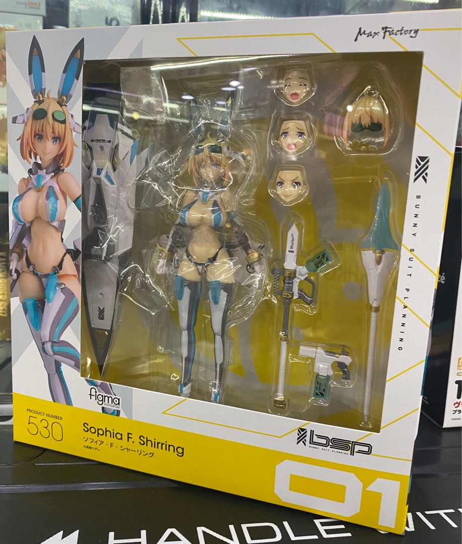Figma Max Factory 530 Figma Bunny Suit Planning Sophia F Shirring Figure Gsc 兔 興趣及遊戲 玩具 遊戲類 Carousell