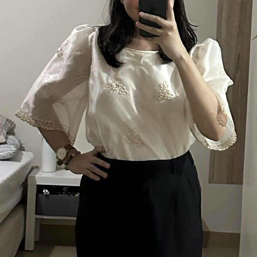 Filipiniana inspired discount blouses