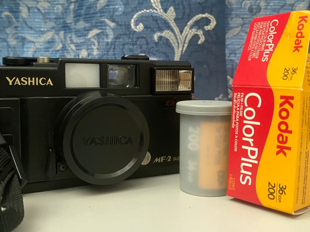 Film Camera YASHICA MF-2 (Point & Shot), Photography, Cameras ...